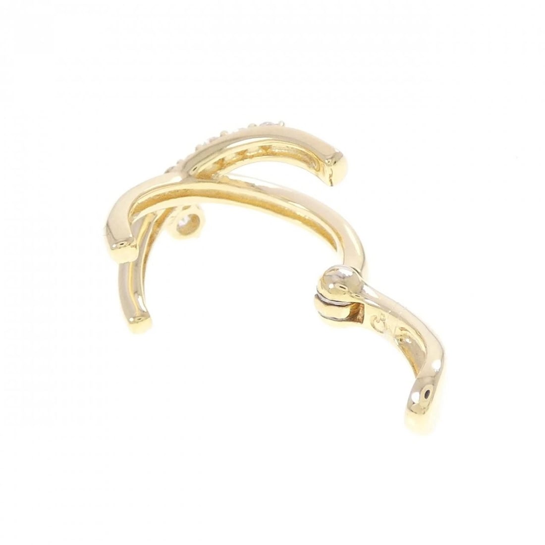 K18YG DIAMOND EAR CUFF - 3