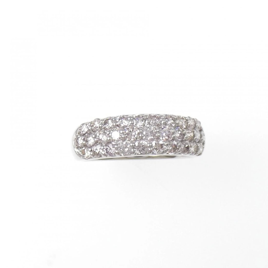 PT900 PAVE DIAMOND RING - 2