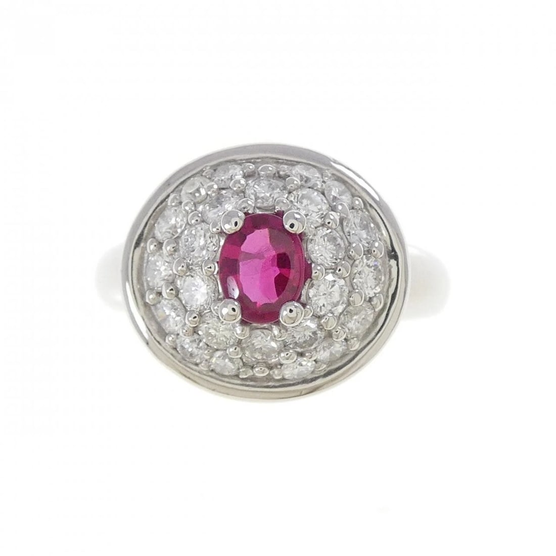 PT900 RUBY RING - 2