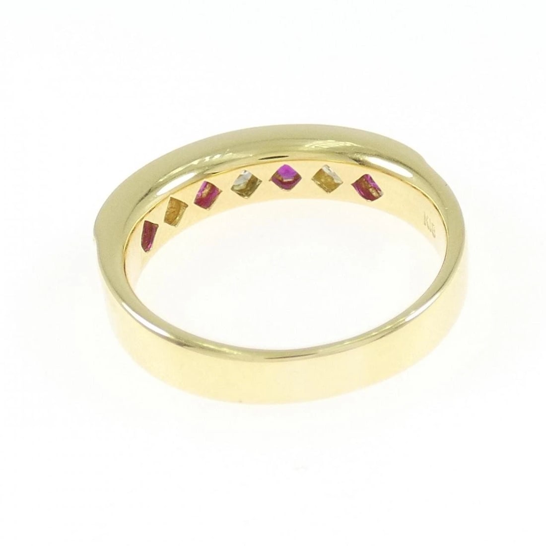 18K YELLOW GOLD RUBY RING - 3