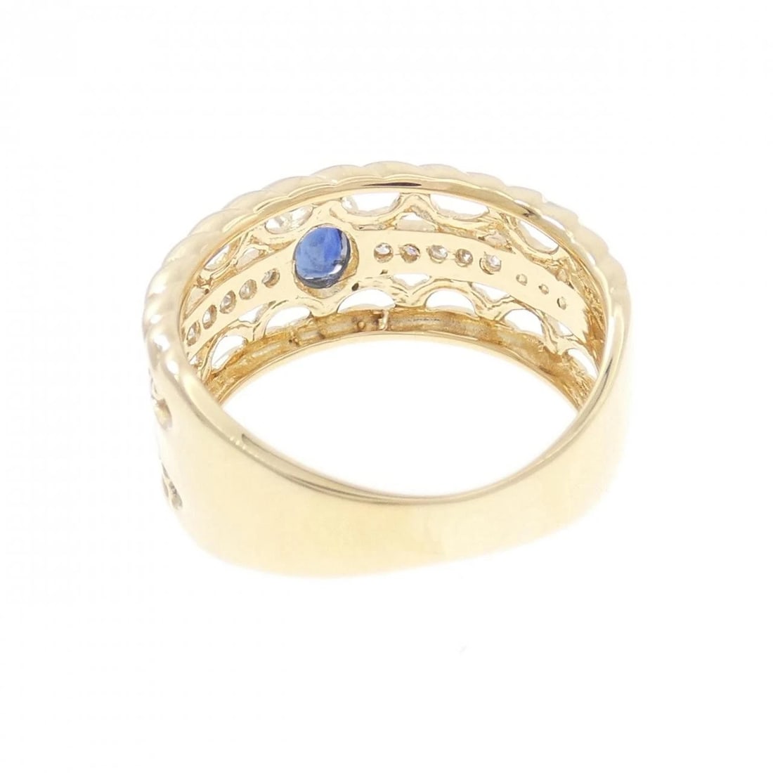 K18YG SAPPHIRE RING - 3