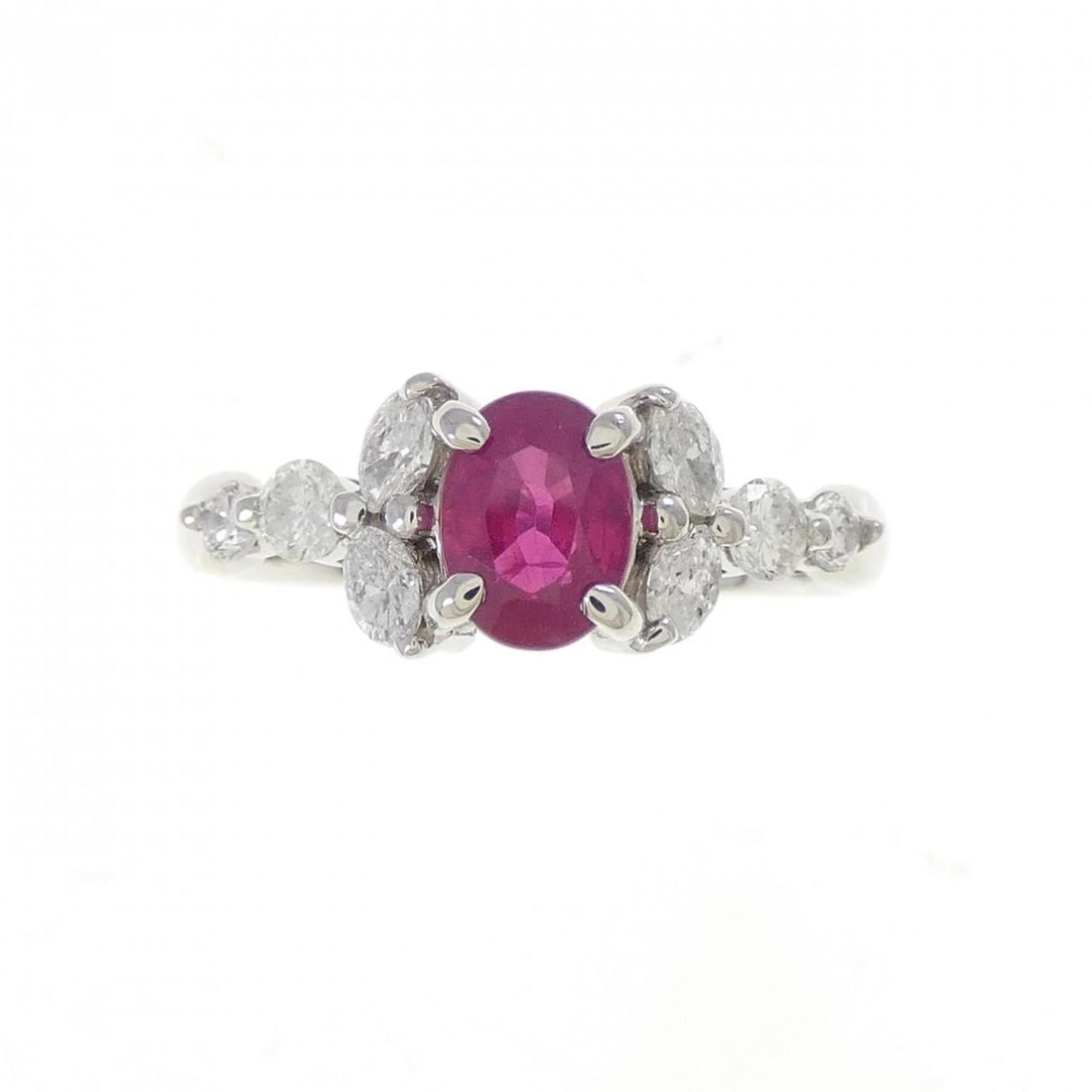 PT900 RUBY RING - 2