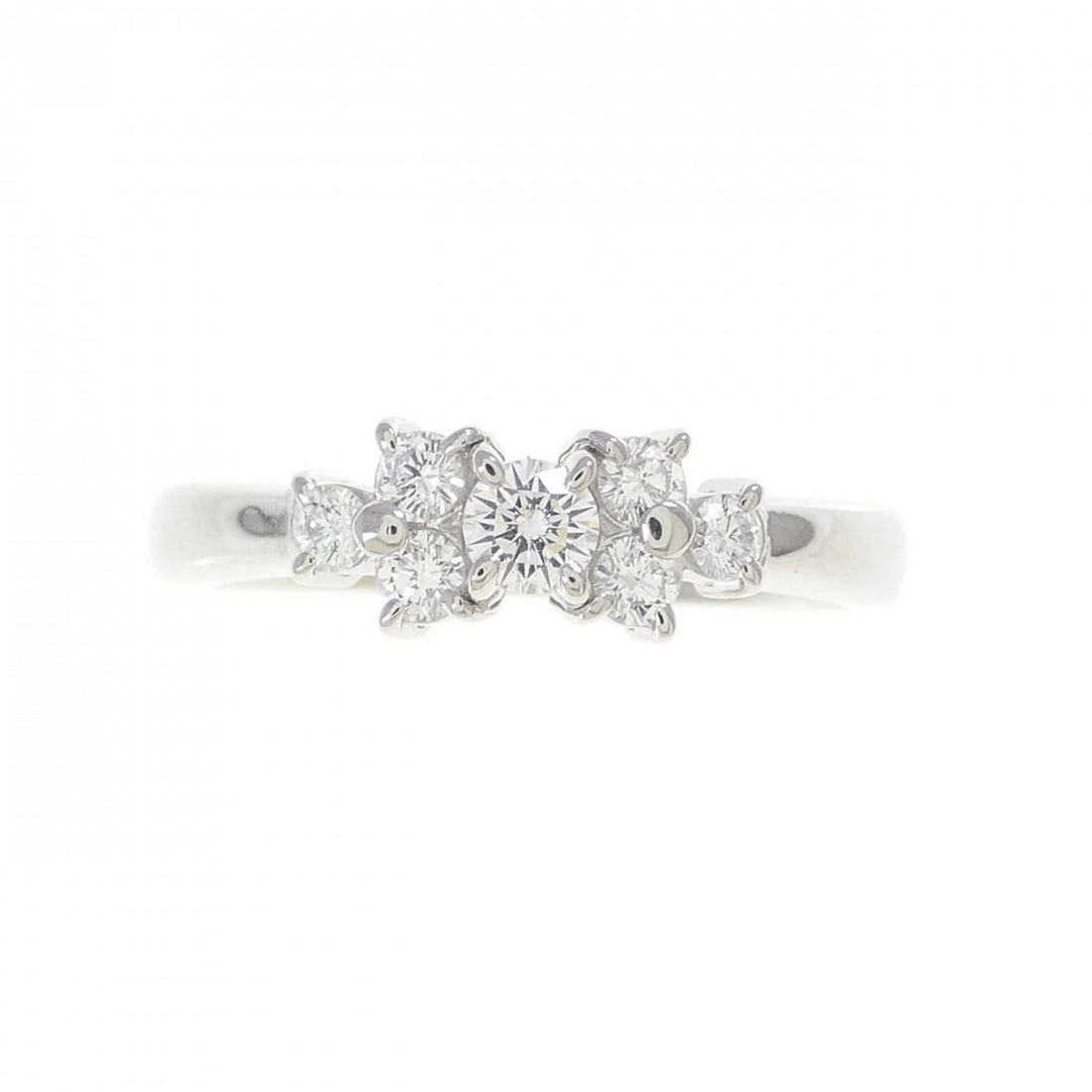 MIKIMOTO DIAMOND RING - 2
