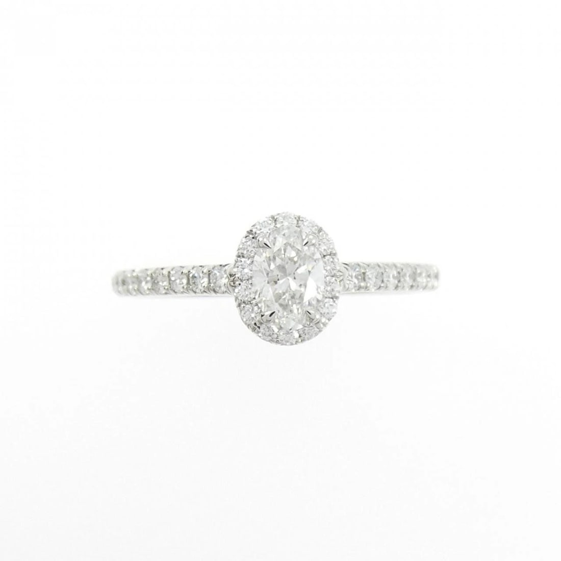 TIFFANY & CO. SOLESTE OVAL RING - 2