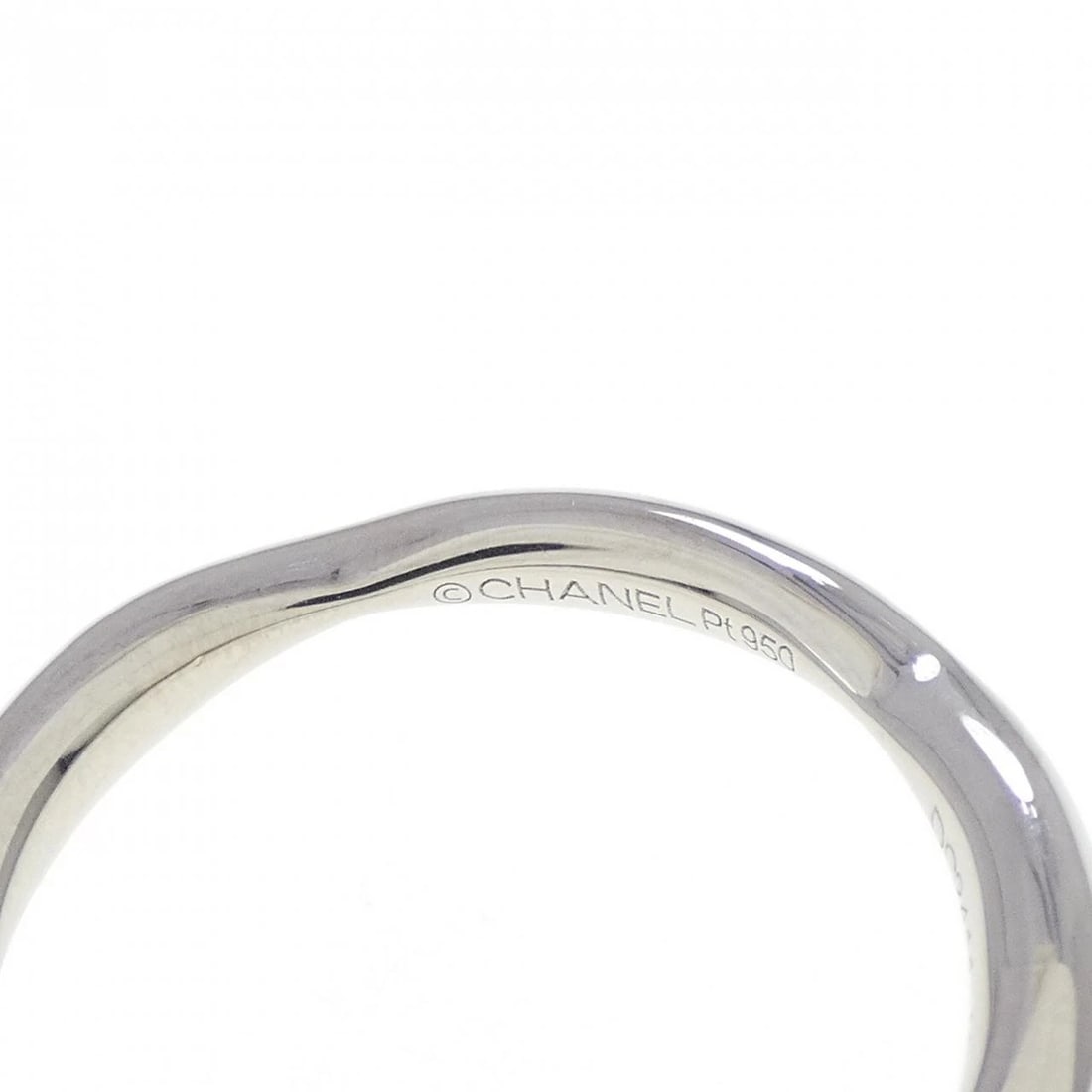 CHANEL CAMELLIA HALF ETERNITY RING - 4
