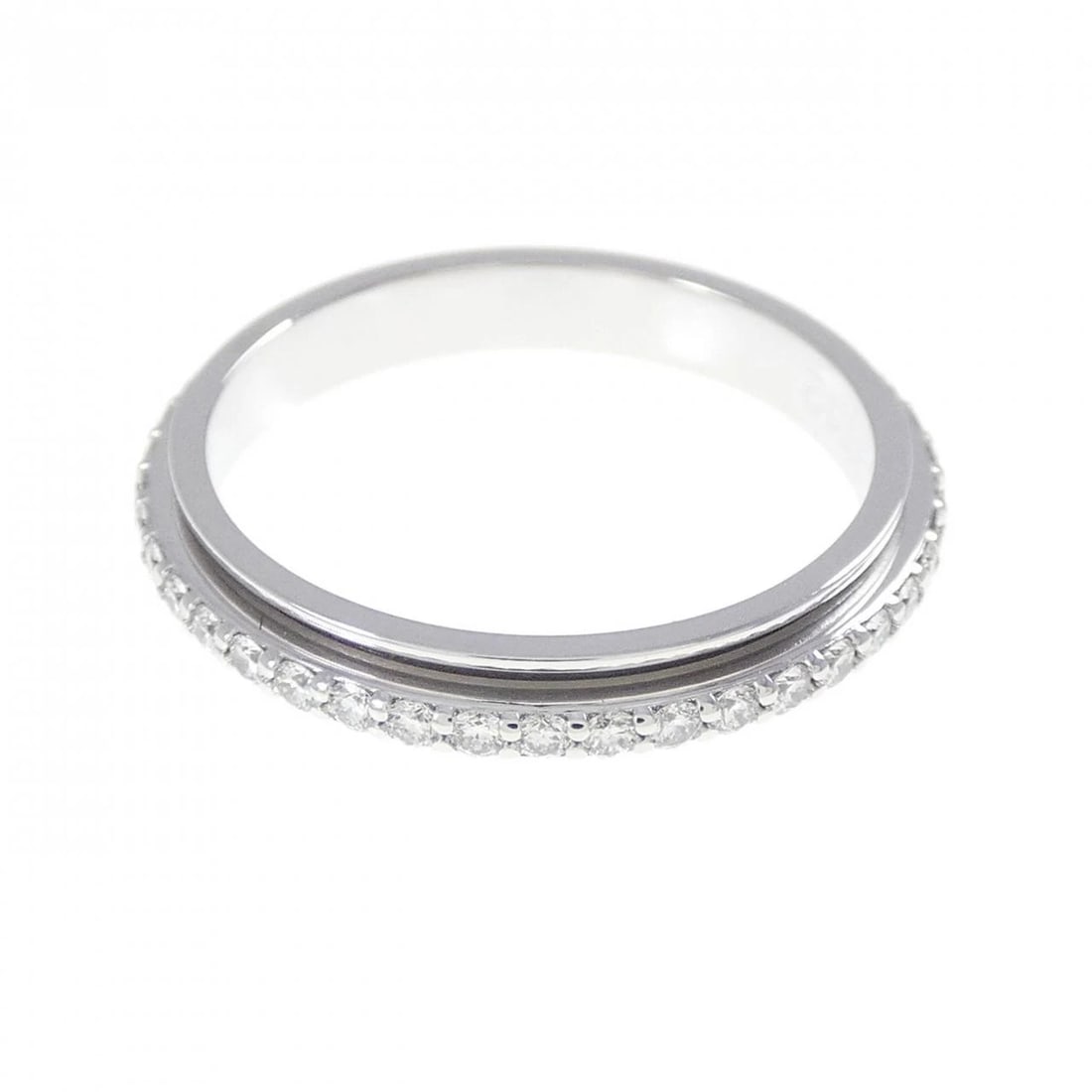 PIAGET POSSESSION RING: PIAGET Possession ring Brand: PIAGET Type/Style: Ring Material: 750 white gold, Main Stone/Creation Natural Color: White Gold Size: US 4 Accessories: None Accessories Notice: When purchasing