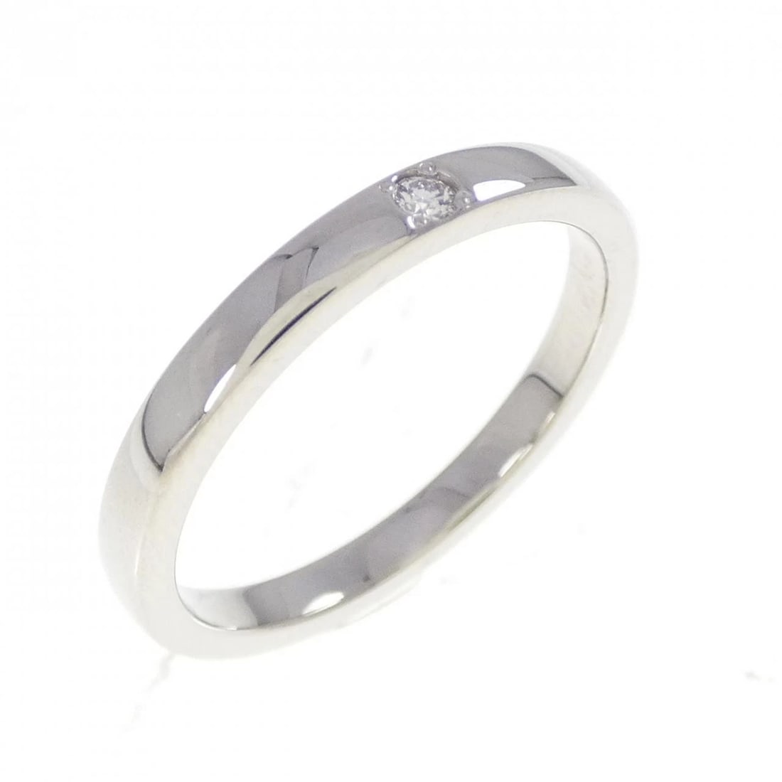 MIKIMOTO DIAMOND RING: Mikimoto Diamond Ring Brand: MIKIMOTO Type/Style: Ring Material: Platinum950, Main Stone/Creation Natural Color: White Size: US 6 1/4 Accessories: None Accessories Notice: When purchasing pre-owned
