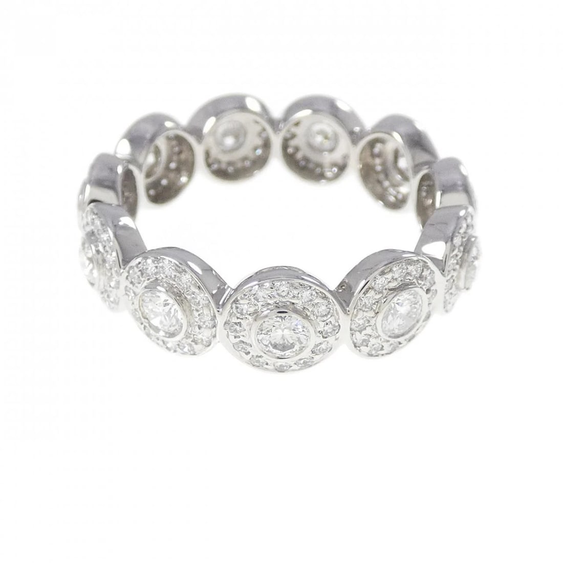 TIFFANY&CO. CIRCLET RING: TIFFANY&Co. Circlet Ring Brand: TIFFANY&Co. Type/Style: Ring Material: Platinum950, Main Stone/Creation Natural Color: White Size: US 7 1/4 Accessories: None Accessories Notice: When purch