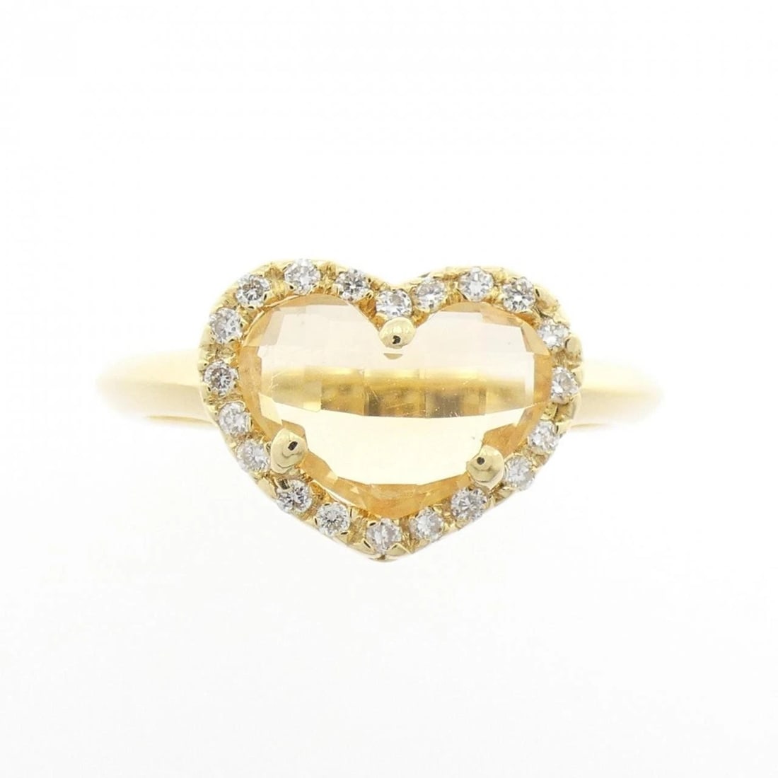 PONTE VECCHIO HEART CITRINE RING - 2