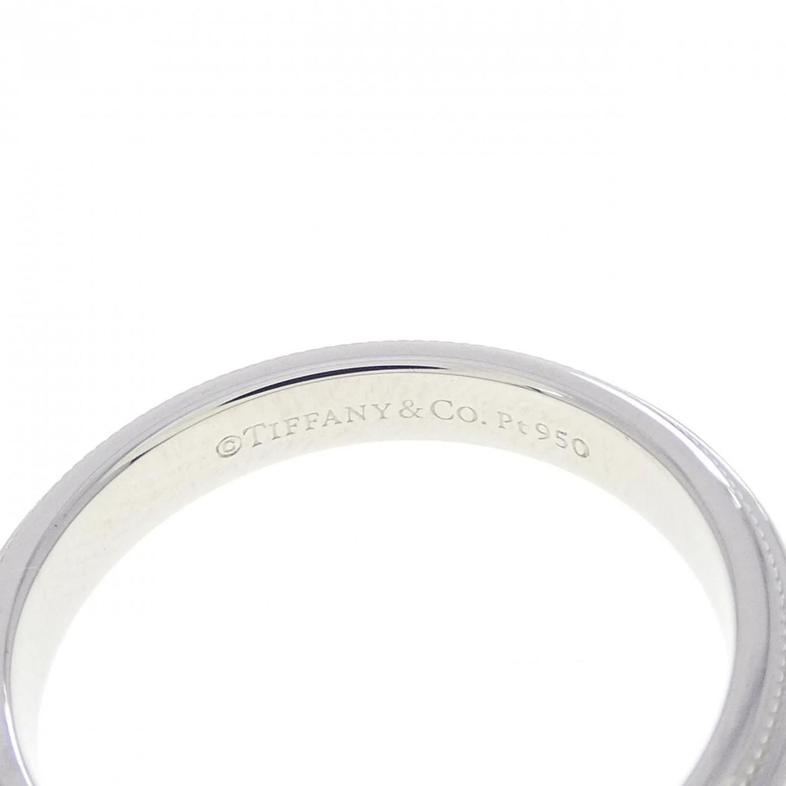 TIFFANY & CO. MILGRAIN RING - 4