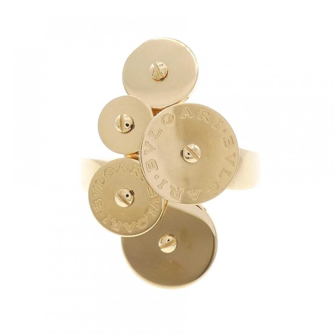 BVLGARI CYCLADI 5-DISC RING - 2