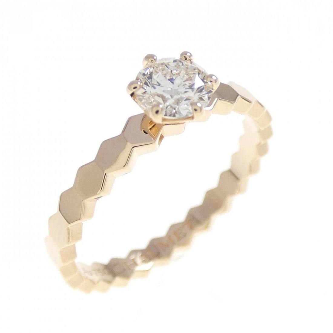 CHAUMET BE MY LOVE RING: Chaumet Be My Love Ring Brand: Chaumet Type/Style: Ring Material: 750 Pink Gold, Main Stone/Creation Natural Color: pink Gold Size: US 5 Accessories: None Accessories Notice: When purchasing