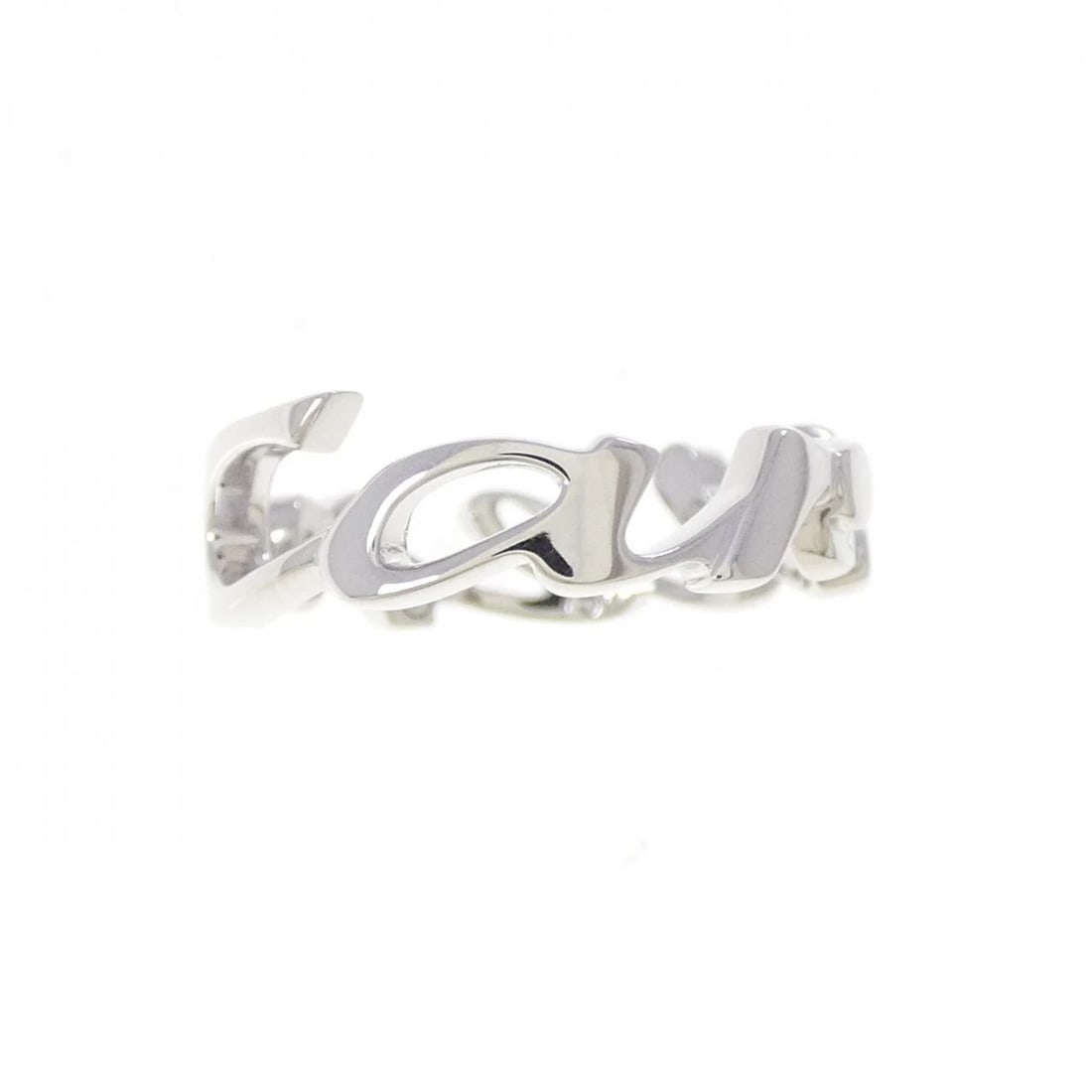 CARTIER SIGNATURE CHRISTMAS LIMITED EDITION RING: Cartier Signature Christmas Limited Edition Ring Brand: CARTIER Type/Style: Ring Material: 750 white gold, Color: White Gold Size: US 5 1/4 Accessories: None Accessories Notice: When purchasing