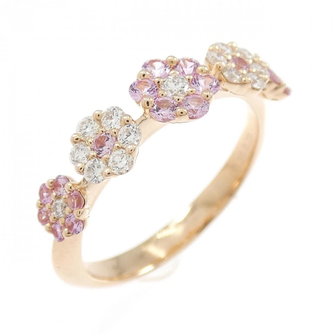 PONTE VECCHIO FLOWER SAPPHIRE RING: Ponte Vecchio Flower Sapphire Ring Brand: Ponte Vecchio Type/Style: Ring Material: 18k Pink Gold, Main Stone/Creation Sapphire Secondary StoneNatural Color: Pink Gold Size: US 5 1/4 Accessories: None