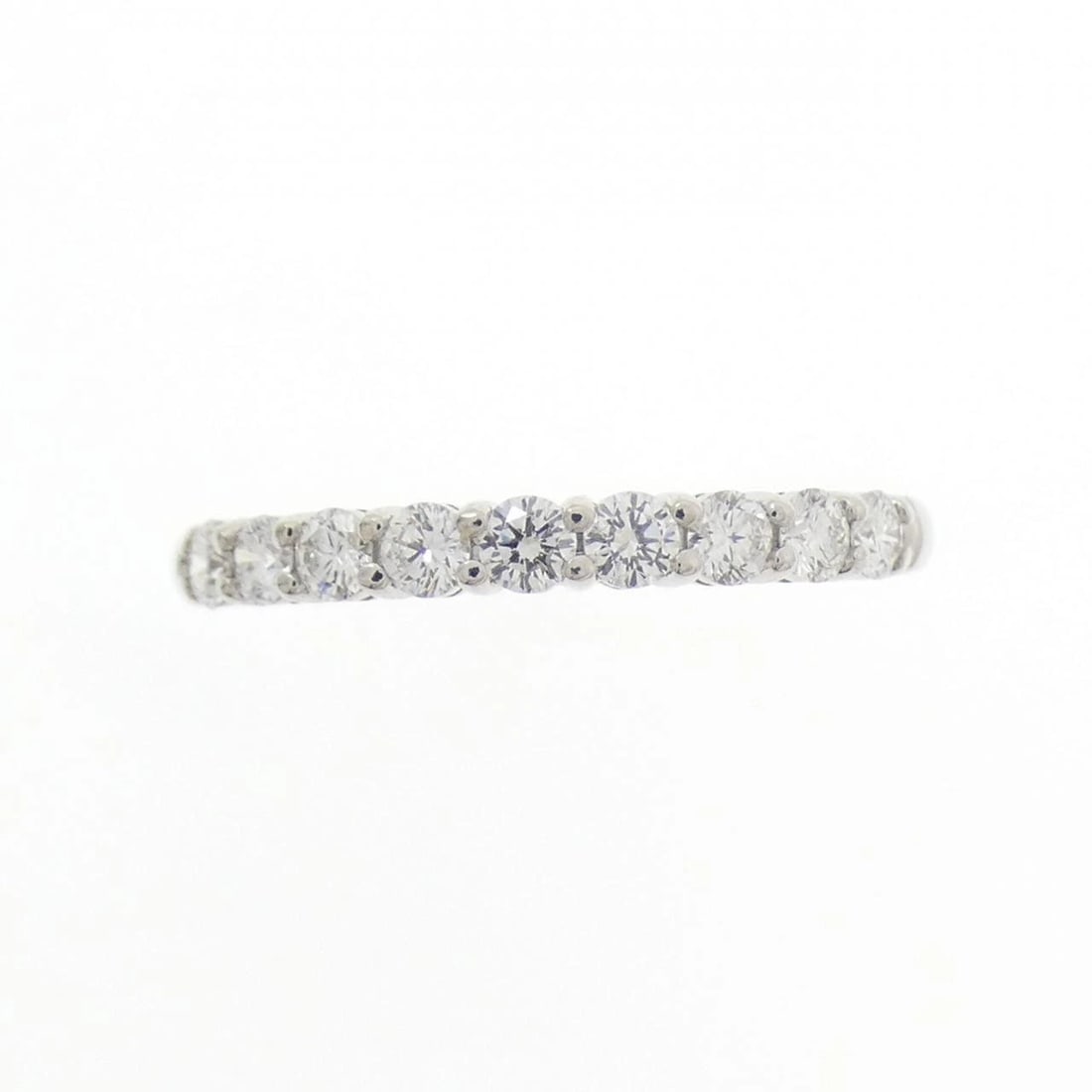 TIFFANY & CO. BAND RING: TIFFANY & Co. Band Ring Brand: TIFFANY&Co. Type/Style: Ring Material: Platinum950, Main Stone/Creation Natural Color: White Size: US 4 1/2 Accessories: None Accessories Notice: When purchasing