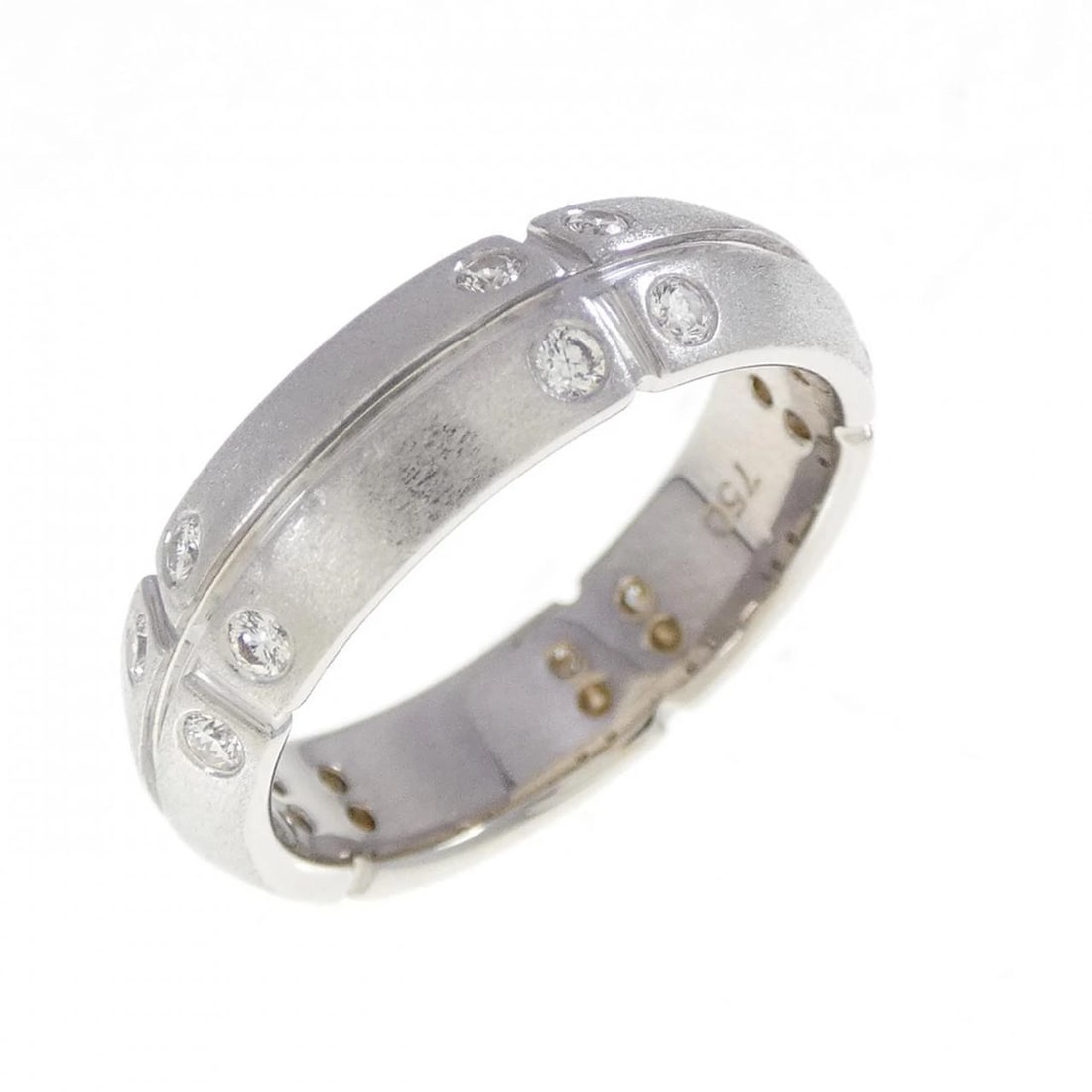 TIFFANY & CO. STREAMERICA RING: TIFFANY & Co. Streamerica Ring Brand: TIFFANY&Co. Type/Style: Ring Material: 750 white gold, Main Stone/Creation Natural Color: White Size: US 4 Accessories: None Accessories Notice: When