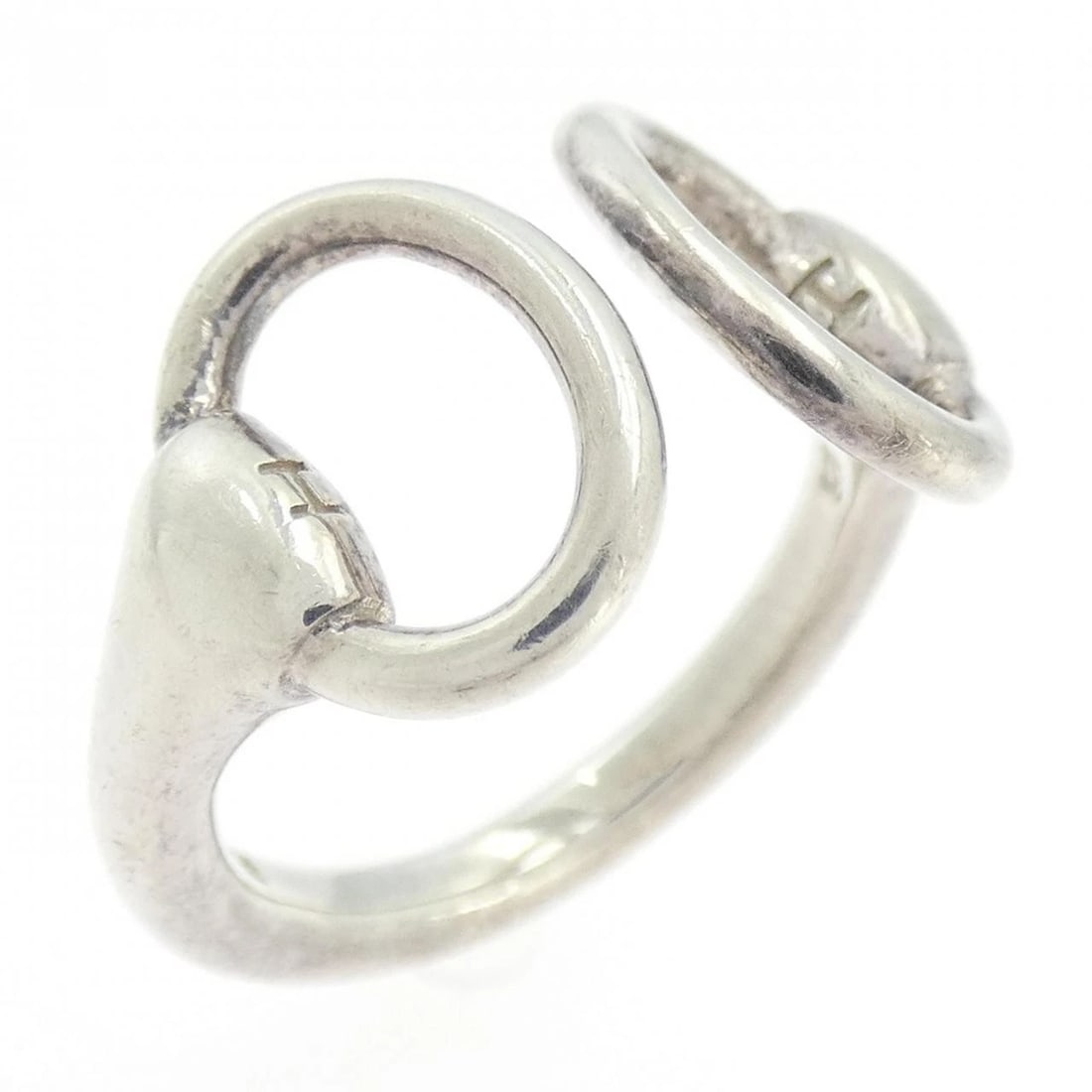 HERMES NAUSICAA RING: Hermes Nausicaa Ring Brand: HERMES Type/Style: Ring Material: 925Silver, Color: Silver Size: US 5 3/4 Accessories: None Accessories Notice: When purchasing pre-owned goods, please refer to the photos