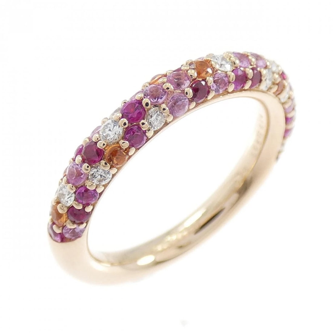 PONTE VECCHIO PICCOLINI RING: Ponte Vecchio Piccolini Ring Brand: Ponte Vecchio Type/Style: Ring Material: K18 Pink Gold, Main Stone/Creation SapphireSecondary Stone Natural Color: Pink Gold Size: US 5 Accessories: None