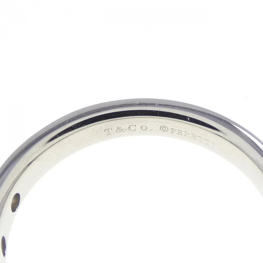TIFFANY&CO. STACKING BAND RING - 4