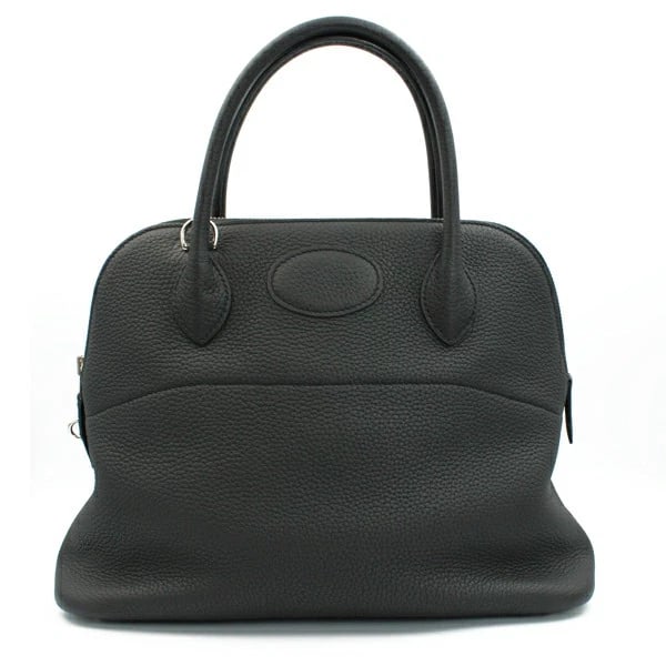 HERMES BOLIDE 31 BOLIDE CLEMENCE LEATHER BLACK: Hermes Bolide 31 Bolide Clemence Leather Black Brand: Hermes Type/Style: Handbag Material: Taurillon Clemence Color: Black Size: W:31cm ? H:23cm ? D:21cm Accessories: None Accessories Notice: When