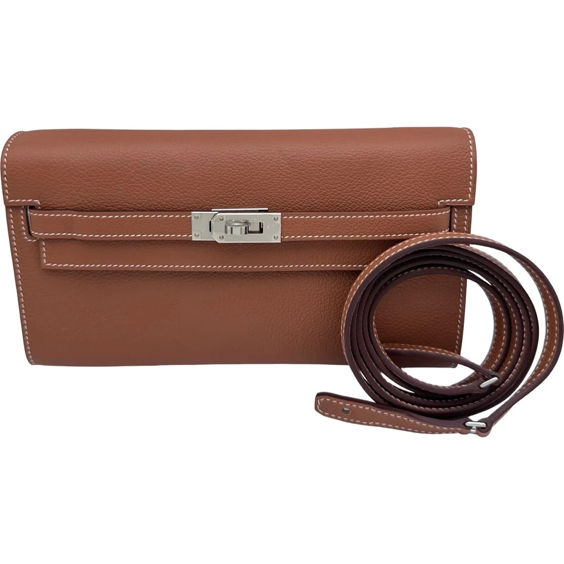 HERMES KELLY TO GO GOLD SHW SHOULDER BAG (1 of 6)