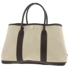 HERMES GARDEN 30 TPM TOILE OFFICIER/BUFFALO: HERMES Garden 30 TPM Toile Officier/Buffalo Brand: Hermes Type/Style: Tote Bag Material: Toile Officier/Buffalo Color: Beige Size: W: 30cm (bottom) / H: 20.5cm / D: 13.5cm Accessories: None