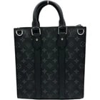LOUIS VUITTON BLACK MONOGRAM ECLIPSE SHOULDER BAG - 3