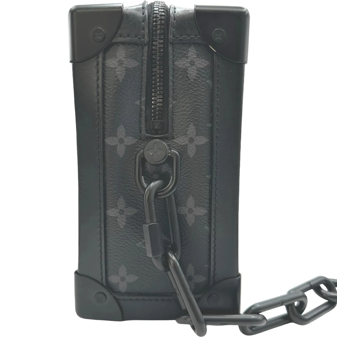 LOUIS VUITTON BLACK MONOGRAM ECLIPSE SHOULDER BAG - 3
