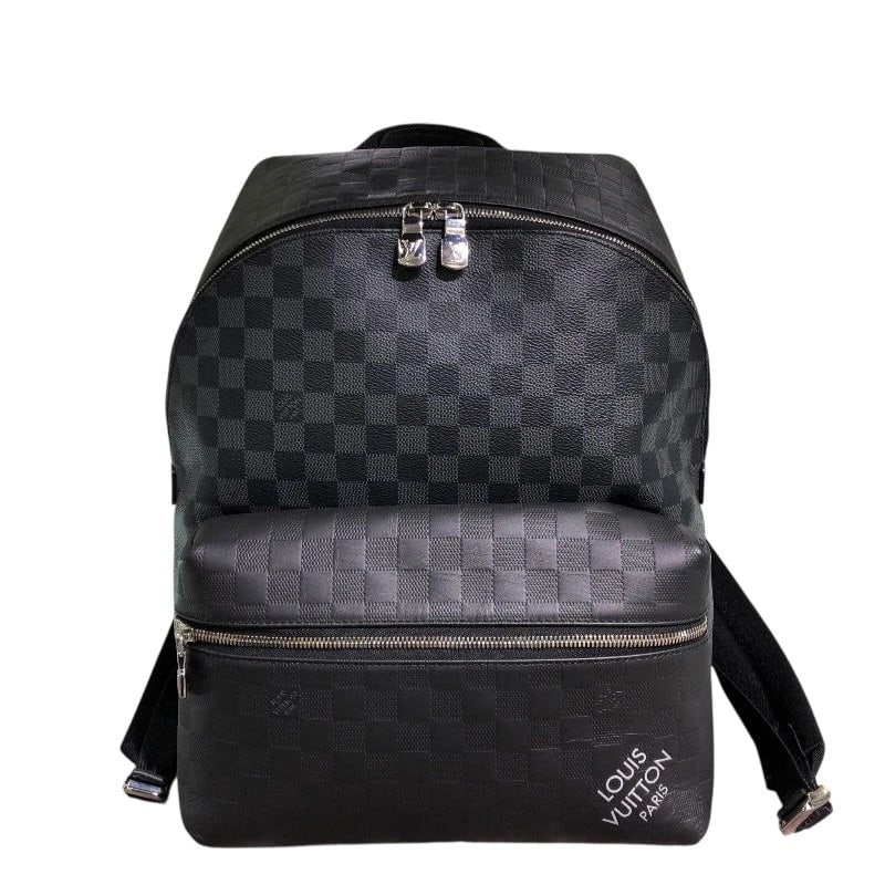 LOUIS VUITTON DISCOVERY BACKPACK PM BLACK DAMIER SQUARED: LOUIS VUITTON Discovery Backpack PM Black Damier Squared Brand: LOUIS VUITTON Type/Style: Handbag Material: Damier Squared Color: black Size: W: 30cm / H: 40cm / D: 20cm Accessories: None Accessories