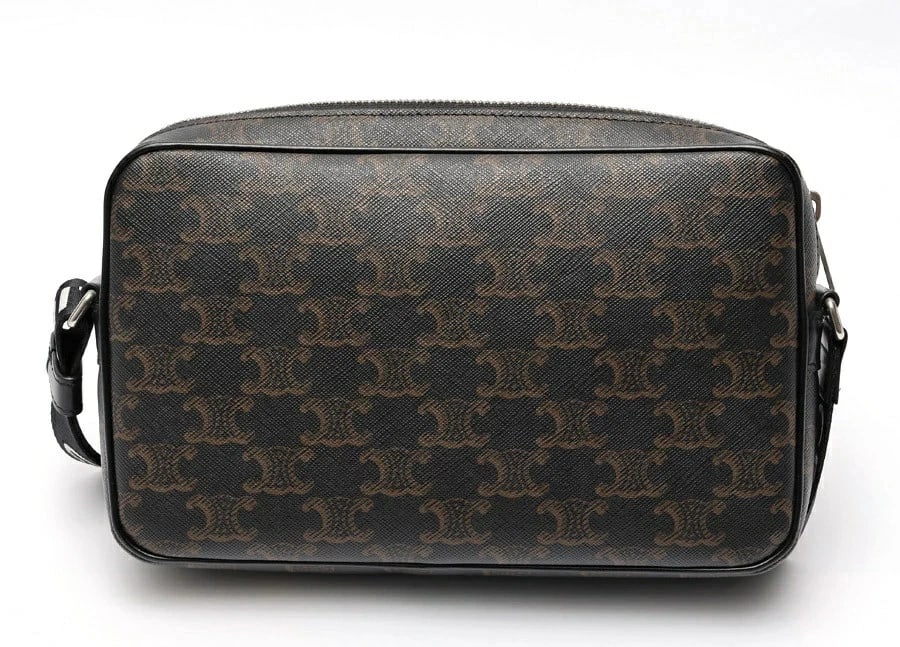 CELINE MEDIUM TRIUMPH CANVAS BLACK - 3