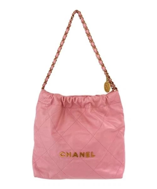 CHANEL CHANEL22: CHANEL CHANEL22 Brand: CHANEL Type/Style: Handbag Material: Shiny Calfskin Color: Pink Size: H:30cm / W:30cm / D:8cm Accessories: None Accessories Notice: When purchasing pre-owned goods, please