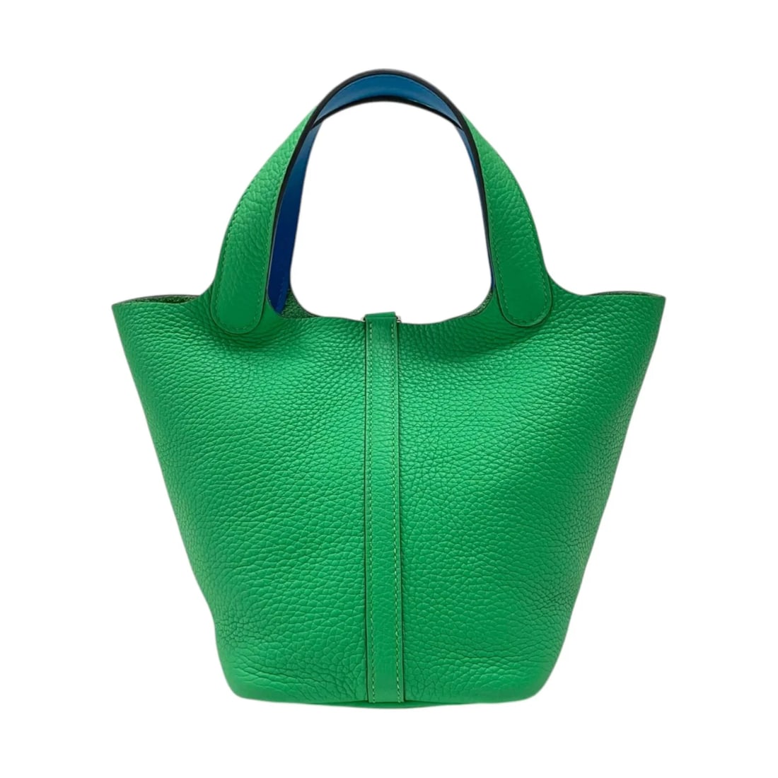 HERMES PICOTIN LOCK PM ECLAT B STAMP VERT - 2