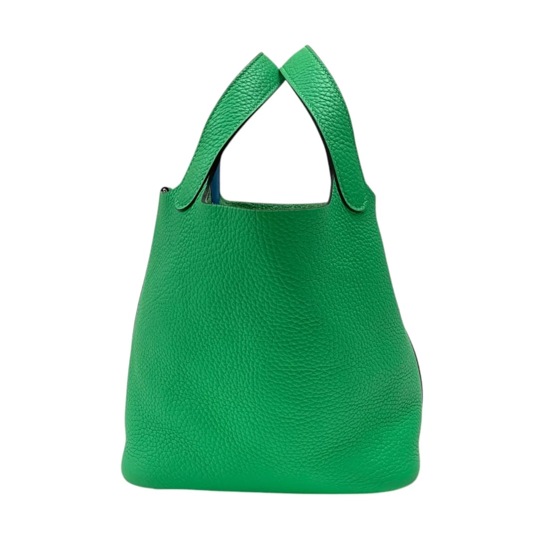 HERMES PICOTIN LOCK PM ECLAT B STAMP VERT - 4