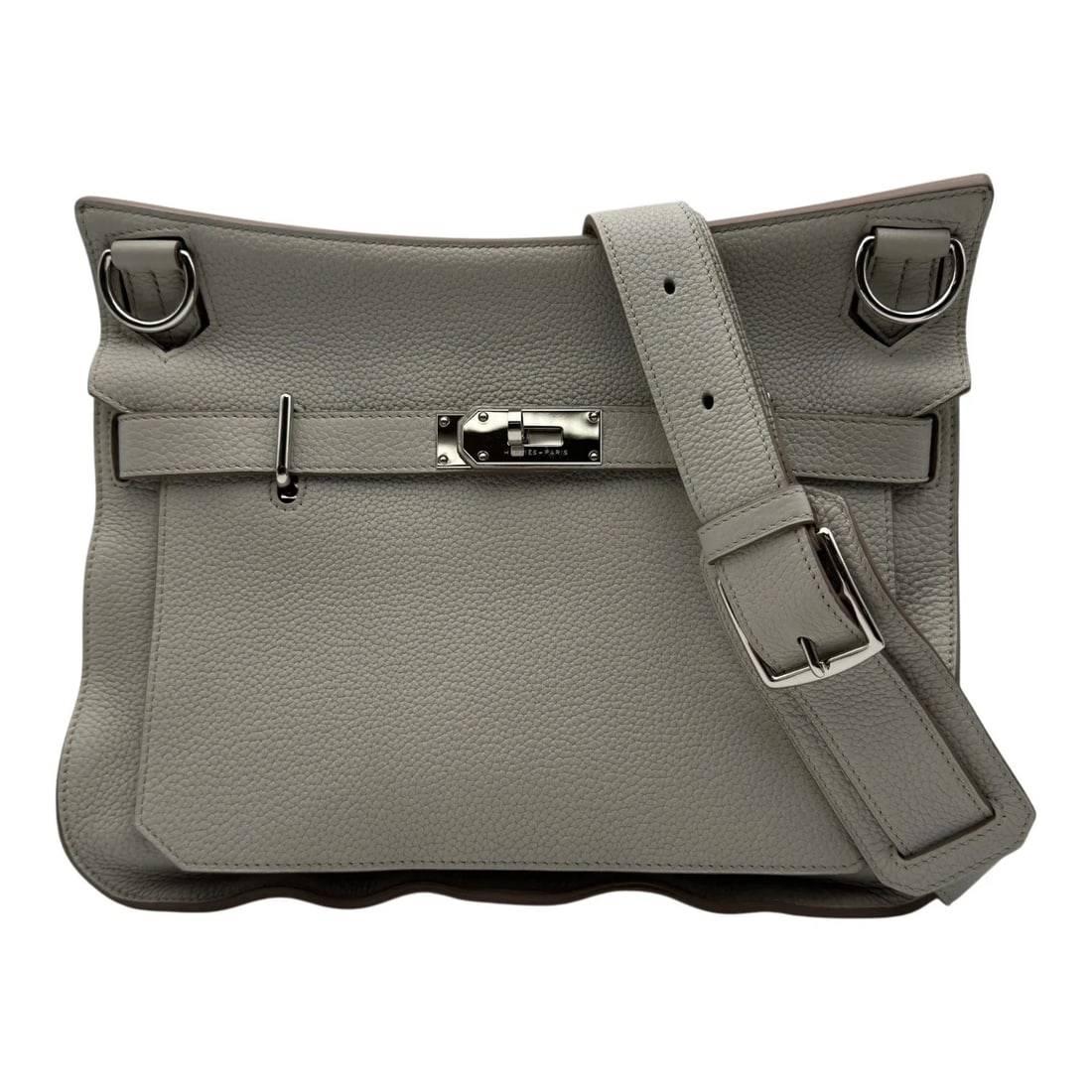 HERMES GYPSY 34 BETON/SHW CLEMENCE SHOULDER BAG (1 of 6)