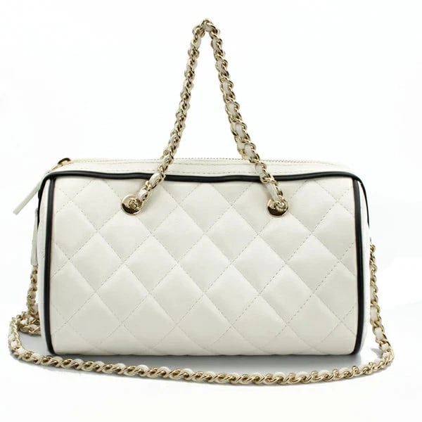 CHANEL MATELASS MINI DRUM CHAIN BAG - 3