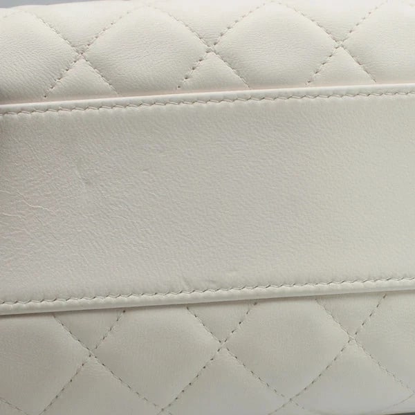CHANEL MATELASS MINI DRUM CHAIN BAG - 5