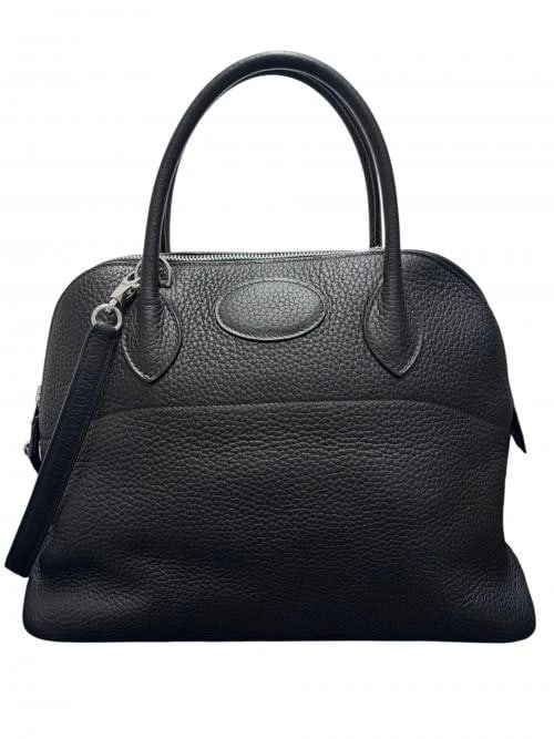 HERMES BOLIDE 31 IN TAURILLON CLEMENCE LEATHER, BLACK (1 of 6)