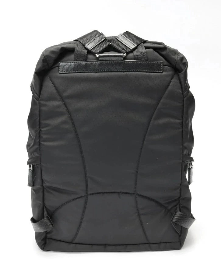 PRADA NYLON BACKPACK RUCKSACK NYLON BLACK - 3