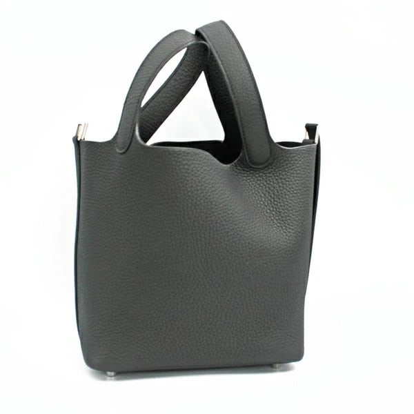 HERMES PICOTIN LOCK PM PICOTIN TAURILLON CLEMENCE: Hermes Picotin Lock PM Picotin Taurillon Clemence Brand: Hermes Type/Style: Handbag Material: Taurillon Clemence Color: Black Size: W:18cm ? H:19.5cm ? D:13cm Accessories: None Accessories Notice: