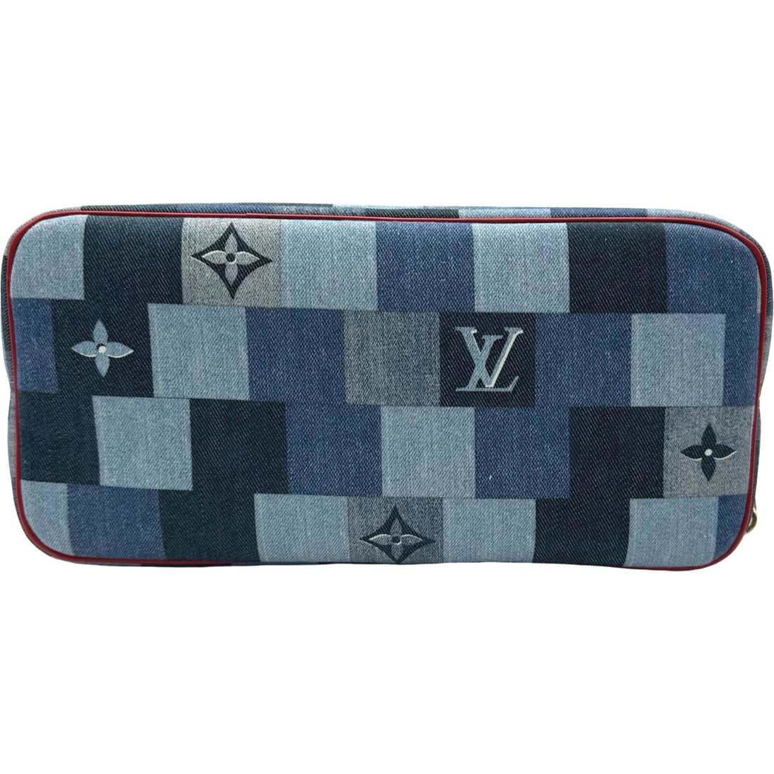 LOUIS VUITTON NEVERFULL MM SQUARE PATCHWORK TOTE - 5