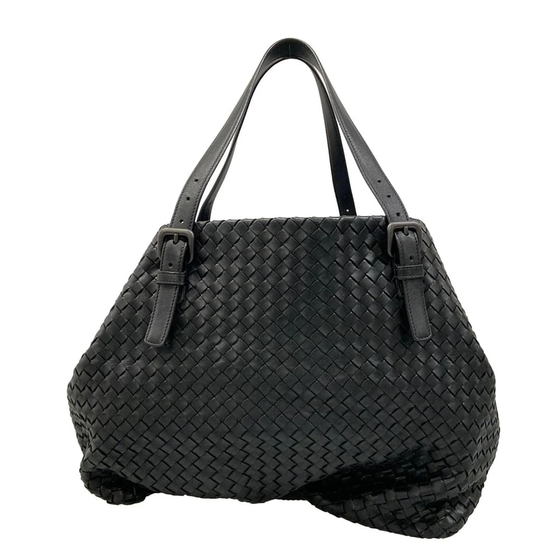 BOTTEGA VENETA CHESTER BAG: BOTTEGA VENETA Chester Bag Brand: BOTTEGA VENETA Type/Style: Tote Bag Material: Exterior Material Leather Color: Exterior Color Black Size: Height : 10.43 inch (26.5 cm) Width : 12.4 inch (31.5 cm)23.