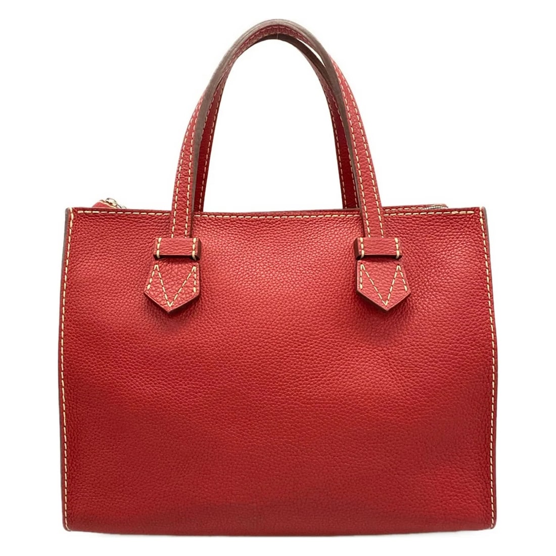 MOREAURED LEATHER SHOULDER BAG: MOREAURed Leather Shoulder Bag Brand: MOREAU Type/Style: Shoulder Bag Material: Exterior Material Leather Color: Exterior Color Red Size: Height : 11.81 inch" (30 cm) Width : 14.96 inch (38 cm) Depth 