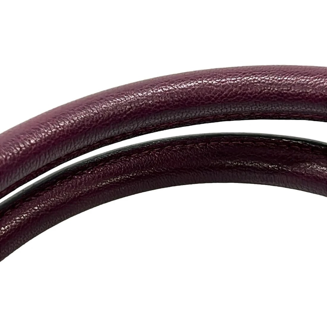 LOEWEPURPLE LEATHER HANDBAG - 7