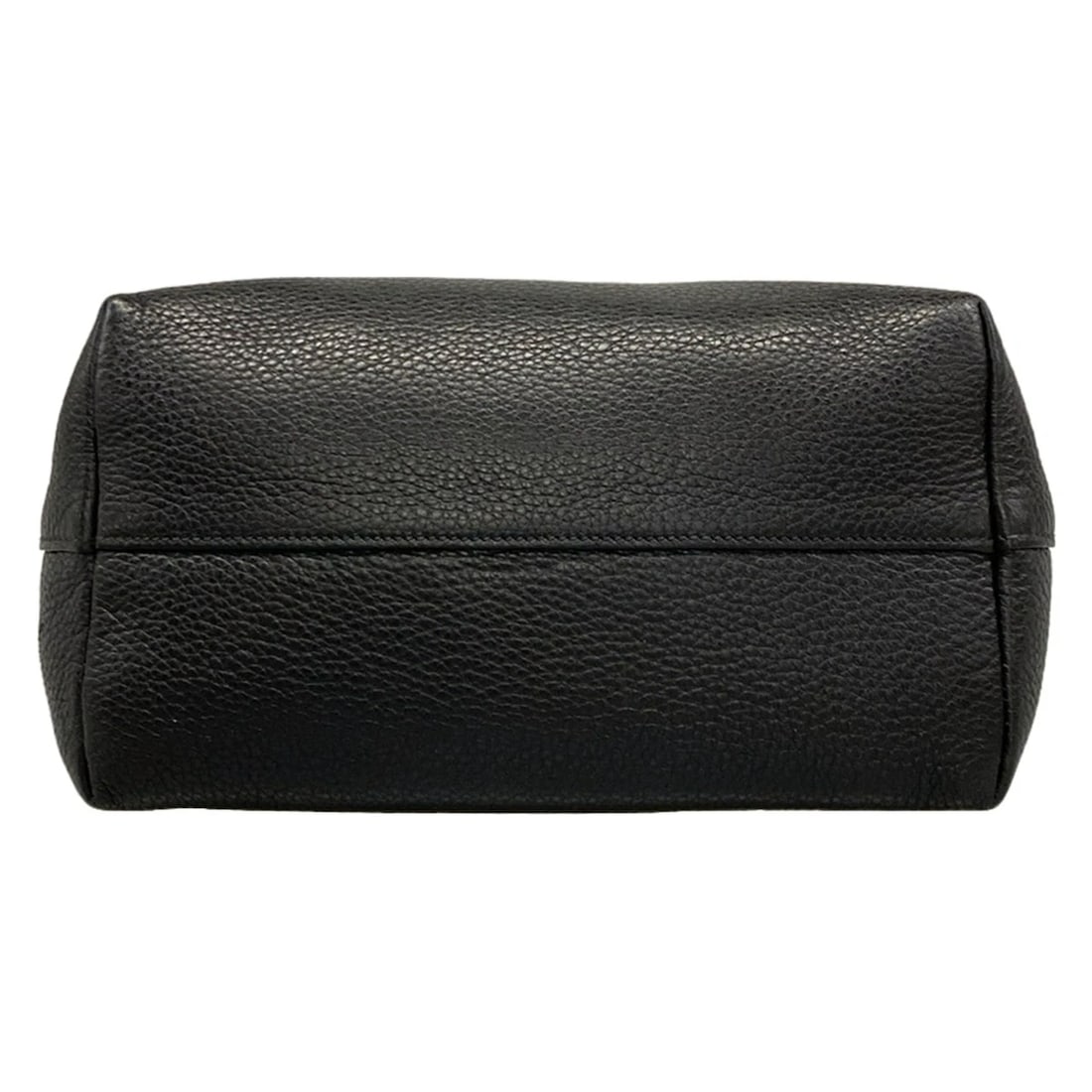 PRADA BLACK LEATHER HANDBAG - 5