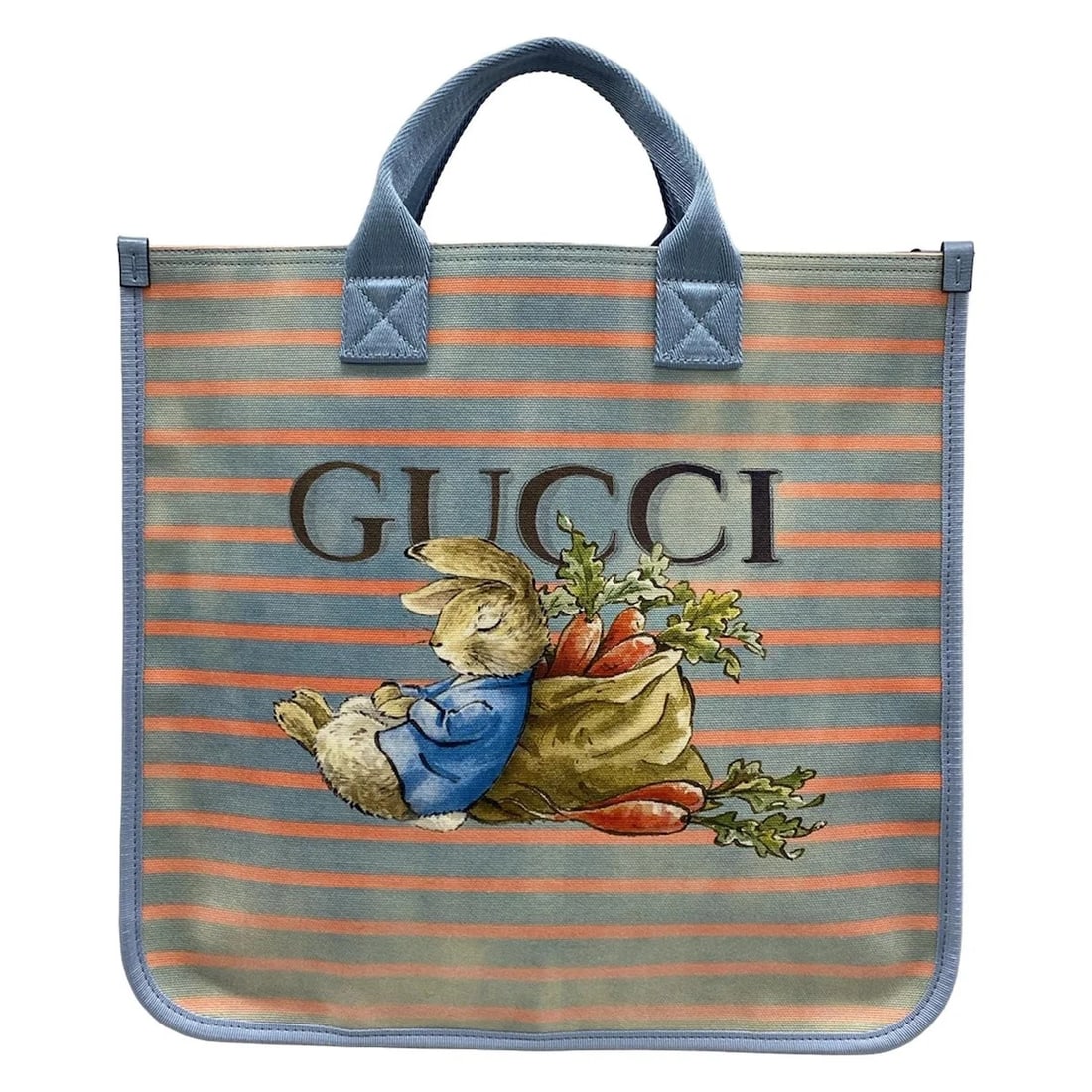 GUCCI CHILDREN'S 605831 BLUE PINK MULTI CANVAS TOTE BAG: GUCCI Children's 605831 Blue Pink Multi Canvas Tote Bag Brand: GUCCI Type/Style: Tote Bag Material: Exterior Material Canvas Color: Exterior Color Blue, Pink, Multi Size: Height : 12.4 inch (31.5 cm) 