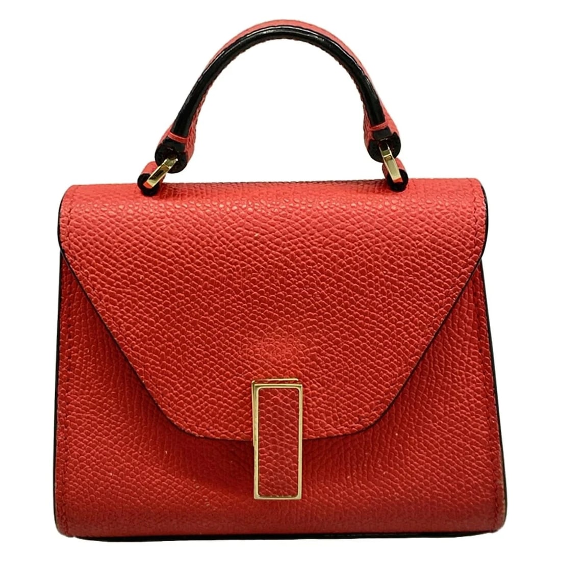 VALEXTRA ISIDE RED LEATHER HANDBAG: Valextra Iside Red Leather Handbag Brand: Valextra Type/Style: Handbag Material: Exterior Material Leather Color: Exterior Color Red Size: Height : 3.94 inch (10 cm) Width : 3.94 inch (10 cm)4.72 inch