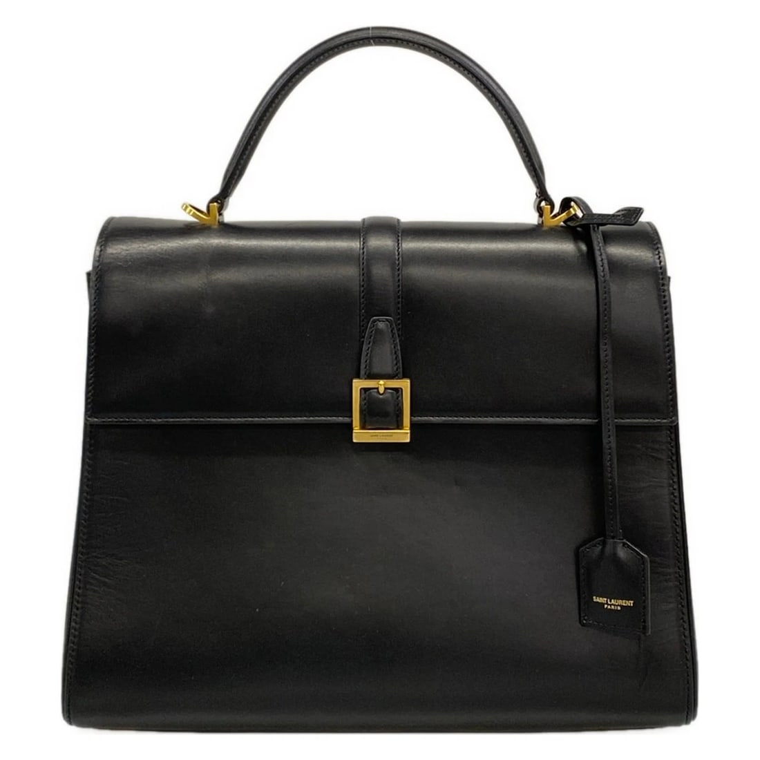 SAINT LAURENT PARIS FERMOIRE TOP HANDLE BAG (1 of 11)