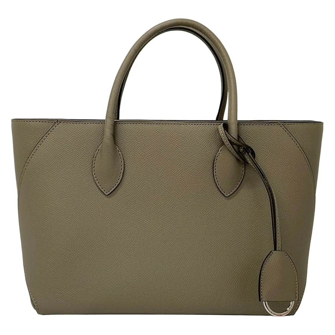 BONAVENTURA GRAY BEIGE LEATHER HANDBAG: BONAVENTURA Gray Beige Leather Handbag Brand: BONAVENTURA Type/Style: Handbag Material: Exterior Material Leather Color: Exterior Color Gray Beige Size: Height : 7.87 inch (20 cm) Width : 9.84 inch (2