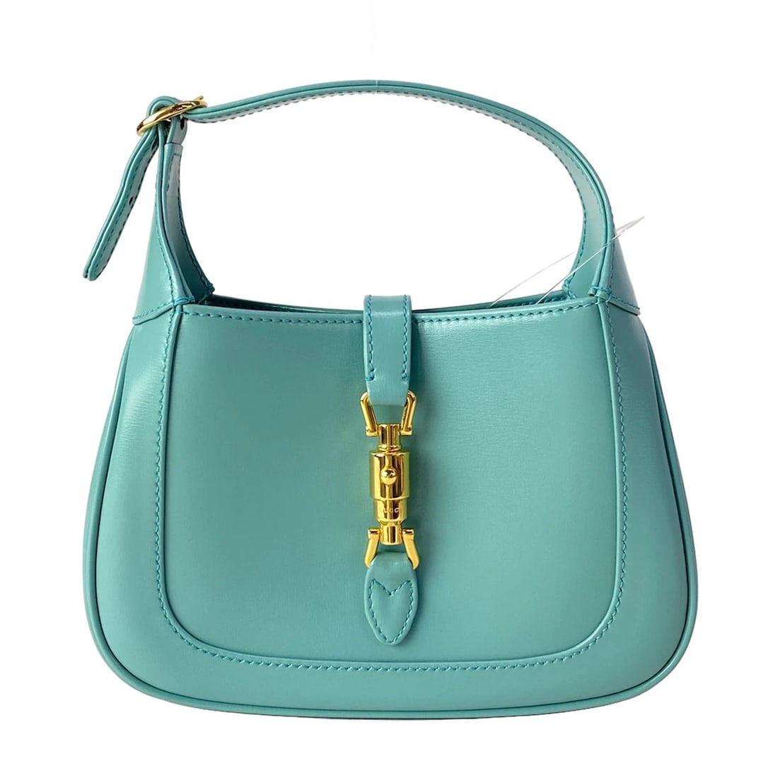 GUCCI JACKIE LIGHT BLUE LEATHERHANDBAG (1 of 11)