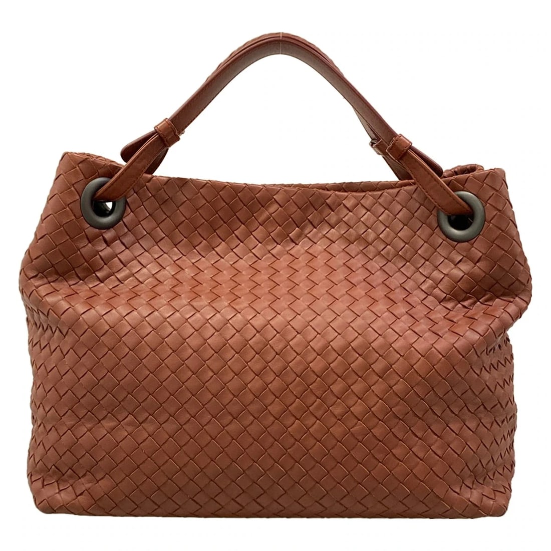 BOTTEGA VENETA GARUDA BAGDARK BROWN LEATHER TOTE BAG: BOTTEGA VENETA Garuda BagDark Brown Leather Tote Bag Brand: BOTTEGA VENETA Type/Style: Tote Bag Material: Exterior Material Leather Color: Exterior Color Dark Brown Size: Height : 10.24 inch (26 cm) W